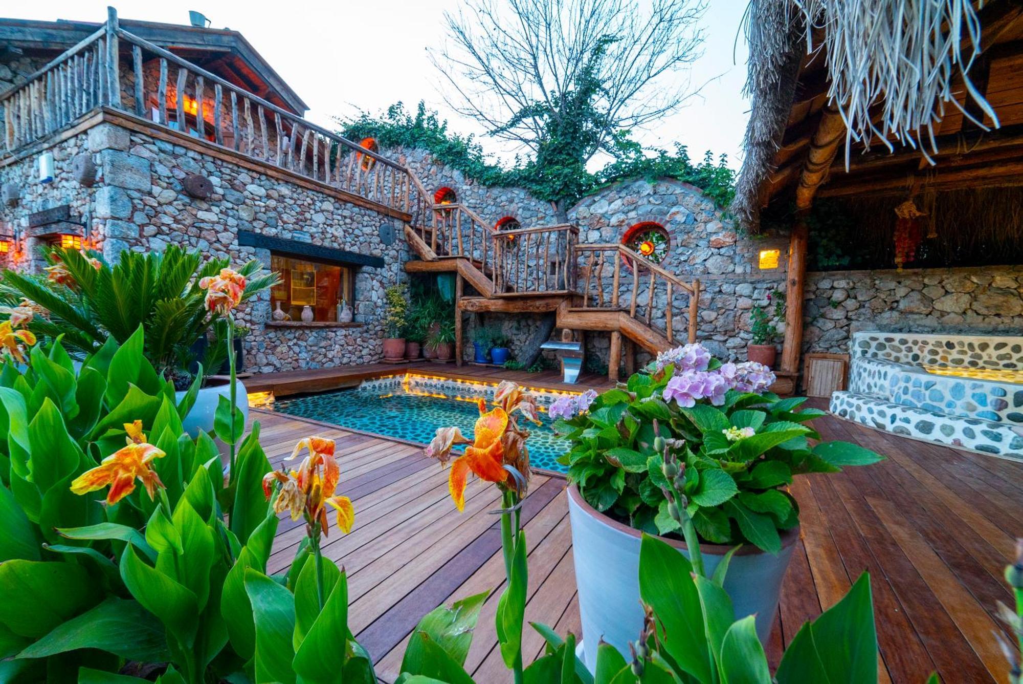 Levissi Lodge Otantic Stone Villa In Kayakoy Extérieur photo